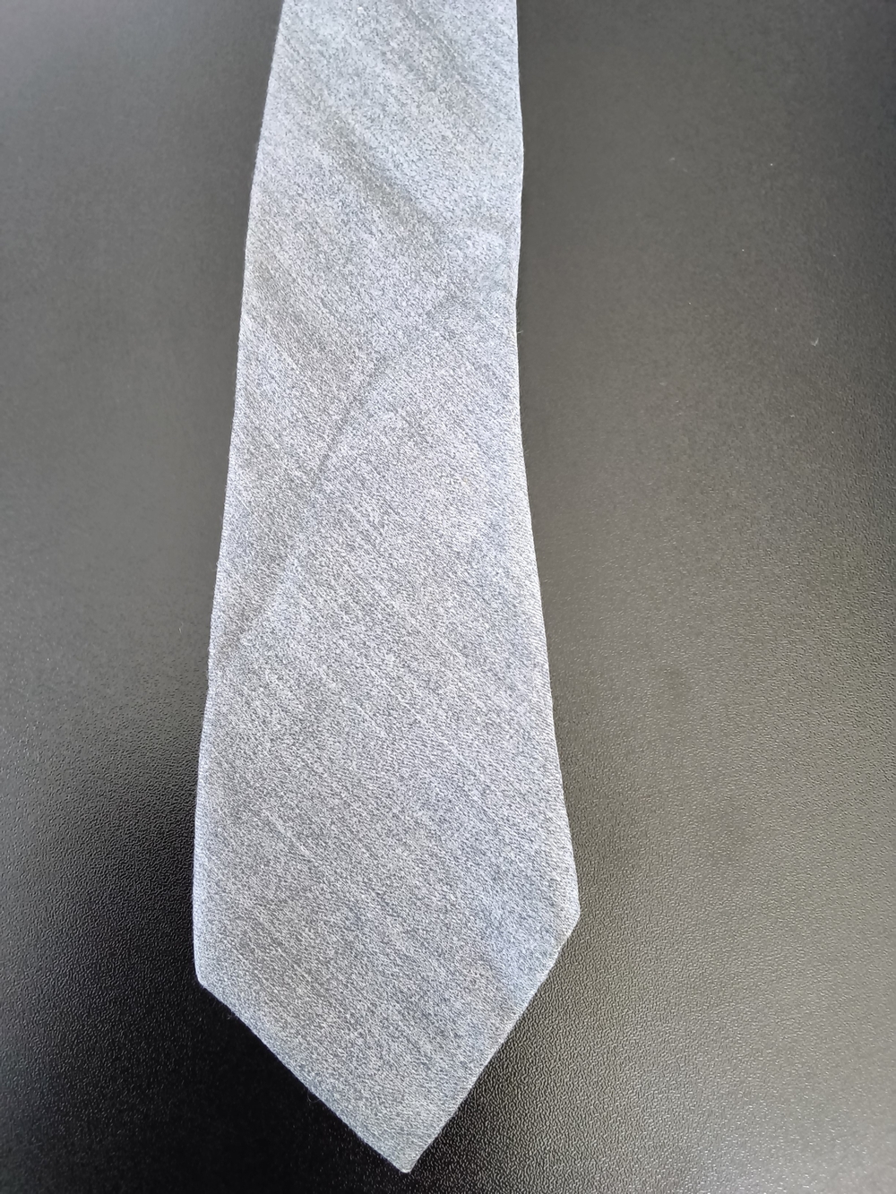 Express Light Gray Textured Men's Tie